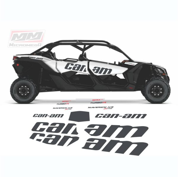 Calcas Sticker Calcomanias Can Am Maverick x3 4 plazas