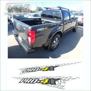 Calcas Sticker Calcomanias Nissan Frontier Pro 4x 04-14