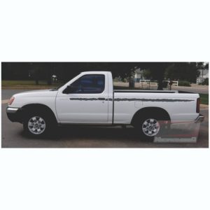 Calcas Sticker Calcomanias Nissan Frontier 1998 sencilla