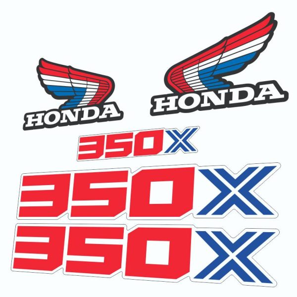 Calcas Sticker Calcomanias Honda Atc 350X 86