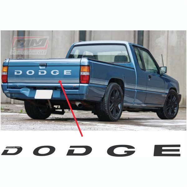 Calcas Sticker Calcomanias Dodge Ram 89 - 94 Batea