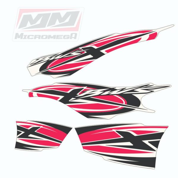 Calcas Sticker Calcomanias Yamaha Bws 125 motard 2012