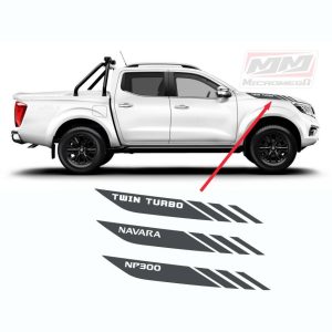 Calcas Sticker Calcomanias Nissan Frontier Np300 Navara cofre