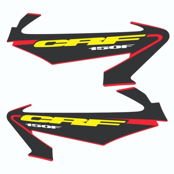 Calcas Sticker Calcomanias Honda Crf 150F 2003