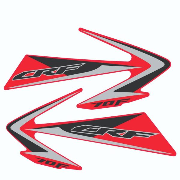 Calcas Sticker Calcomanias Honda Crf 70 2009