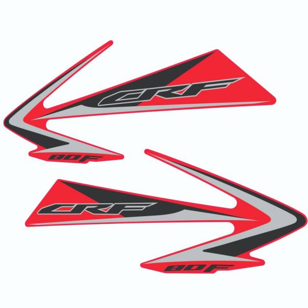 Calcas Sticker Calcomanias Honda Crf 80 2009