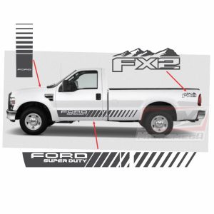 Calcas Sticker Calcomanias Ford Super Duty