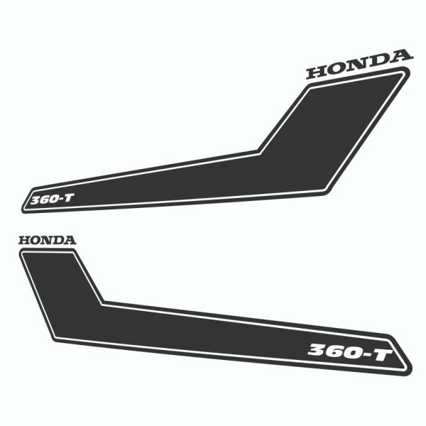 Calcas Sticker Calcomanias Honda 360-t