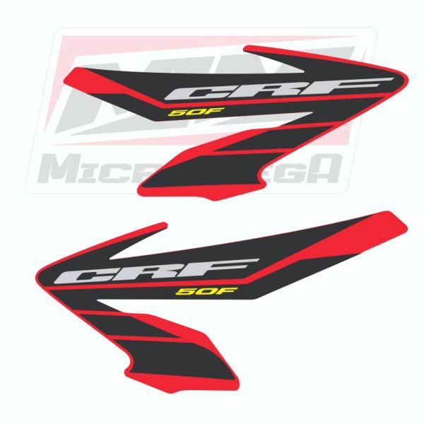 Calcas Sticker Calcomanias Honda Crf 50 2004