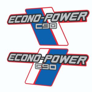 Calcas Sticker Calcomanias Honda Econo Power C90