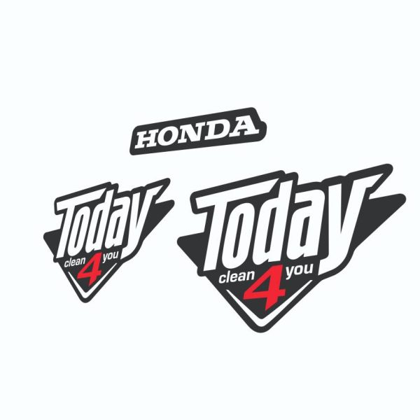 Calcas Sticker Calcomanias Honda Today 2005