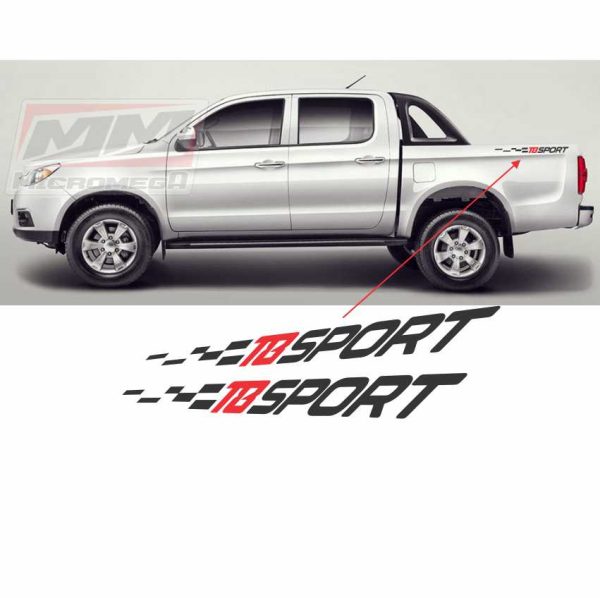 Calcas Sticker Calcomanias Jac T8 Pickup - Imagen 3