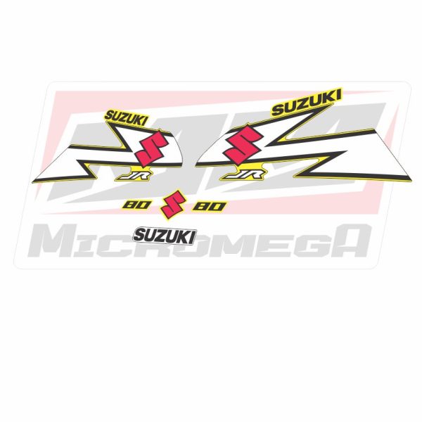 Calcas Sticker Calcomanias Suzuki Jr 80 2003