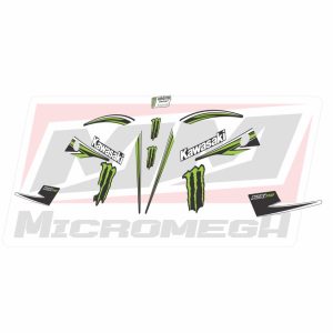 Calcas Sticker Calcomanias Kawasaki Klx 110 2009 Monster