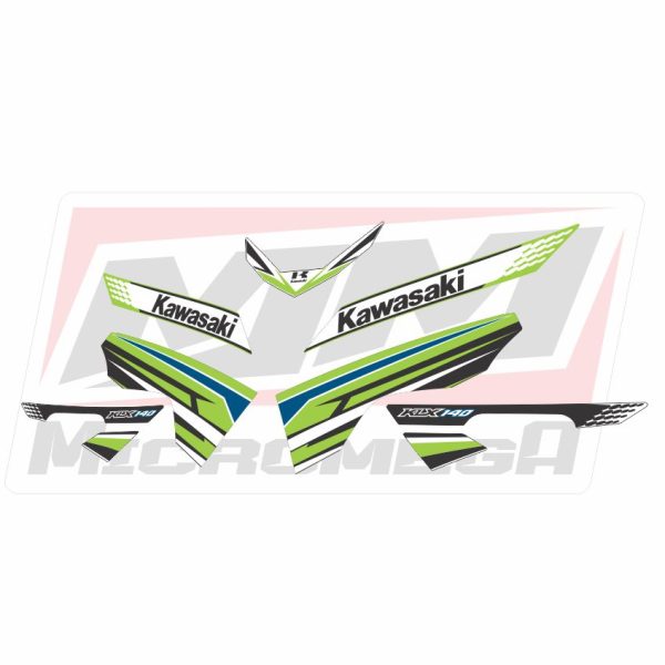 Calcas Sticker Calcomanias Kawasaki Klx 140 2012