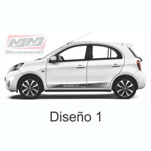 Calcas Sticker Calcomanias Nissan March 10-20
