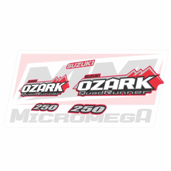 Calcas Sticker Calcomanias Suzuki Ozark 250 2002 - 2009