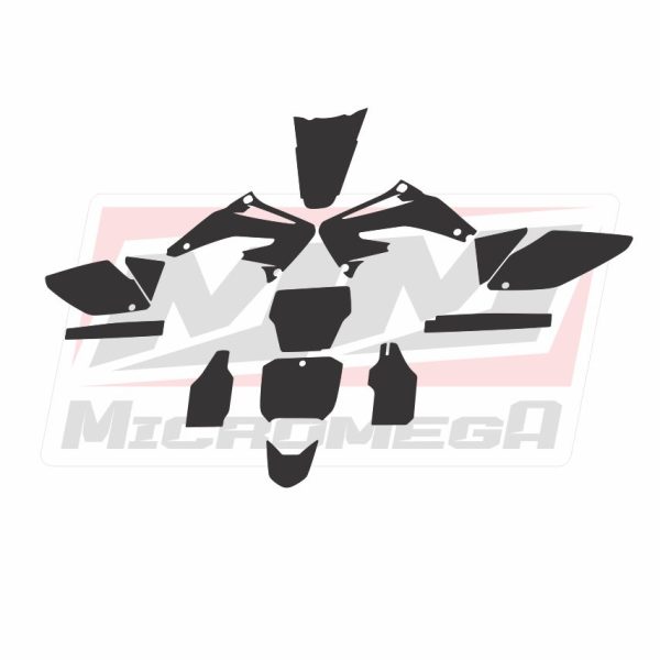 Plantilla Vectorizada Honda Crf 450 (02-04)