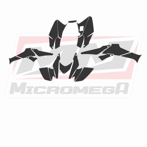 Plantilla Vectorizada Honda Trx 250 (06-18)