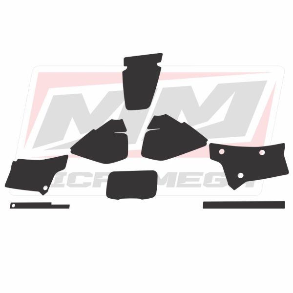 Plantilla Vectorizada Honda Xr 200 (90)
