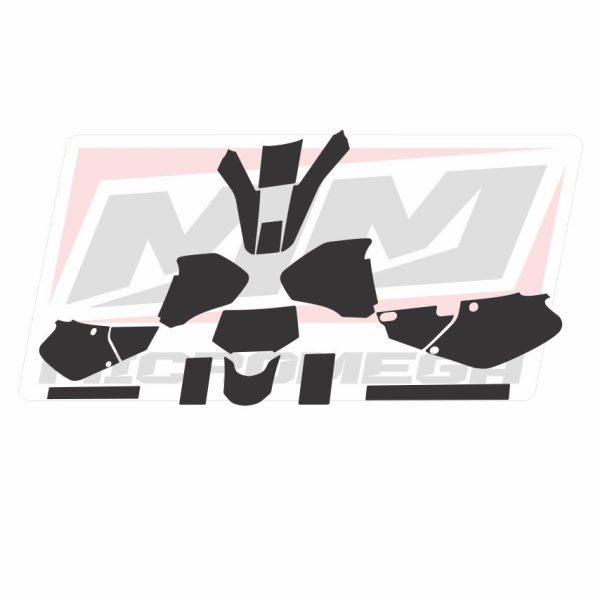 Plantilla Vectorizada Honda Xr 400 (96-04)