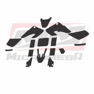Plantilla Vectorizada Honda Xr 50 (00-03)
