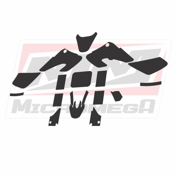 Plantilla Vectorizada Honda Xr 50 (00-03)