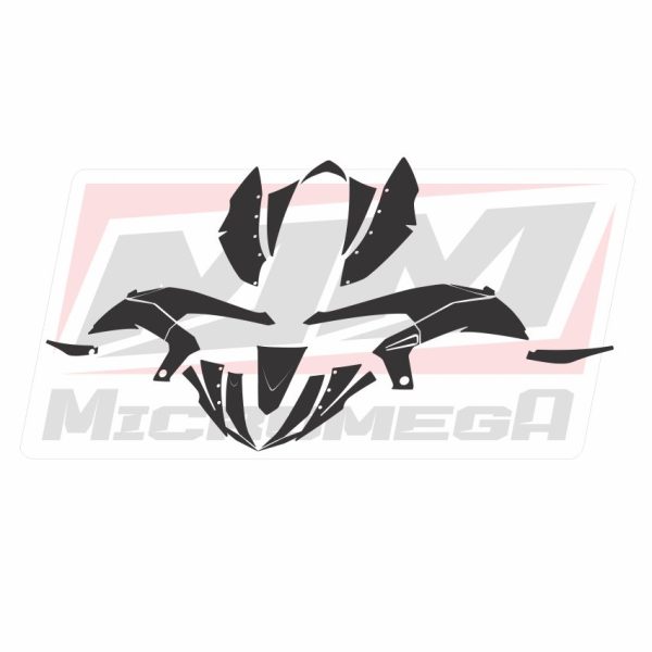 Plantilla Vectoriazada Kawasaki Kfx 450 (08-14)