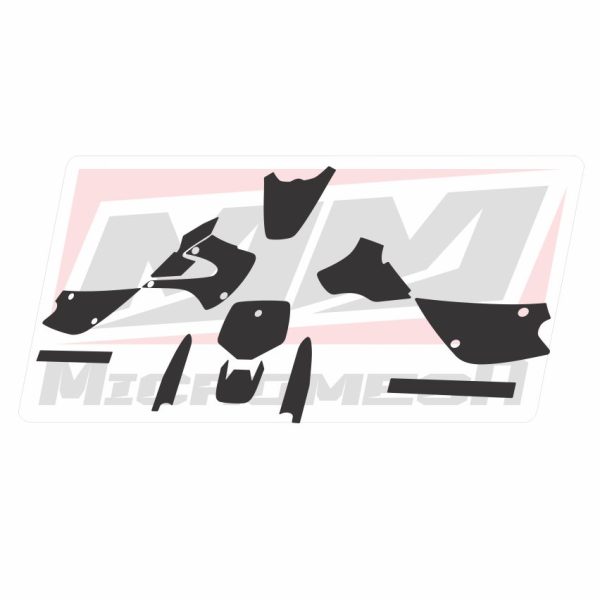 Plantilla Vectorizada Kawasaki Kx 80 (98-04)