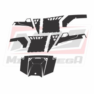 Plantilla Vectorizada Polaris Rzr 900 (11-13)