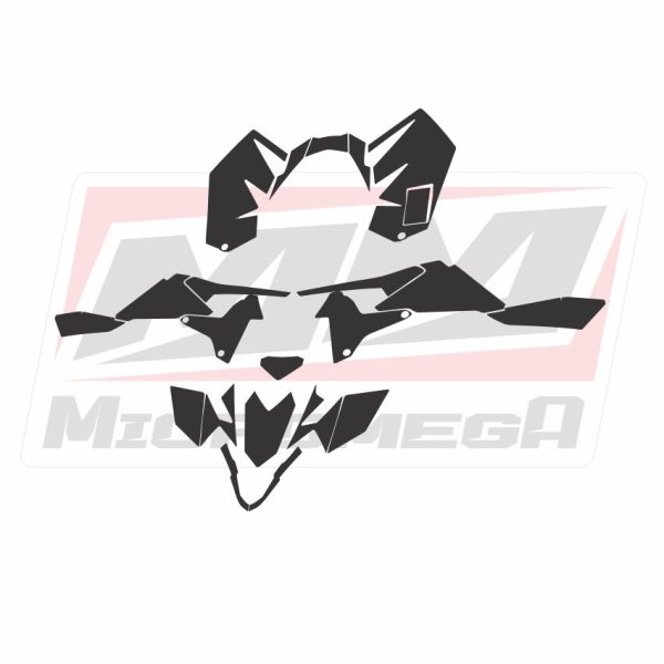 Plantilla Vectorizada Suzuki Ltr 450 (09-16)