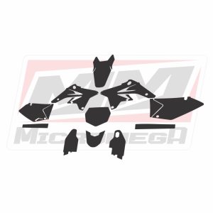 Plantilla Vectorizada Suzuki Rmz 250 (07-09)