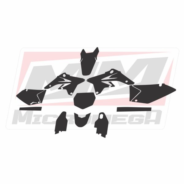 Plantilla Vectorizada Suzuki Rmz 250 (07-09)