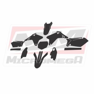 Plantilla Vectorizada Suzuki Rmz 450 (05-06)