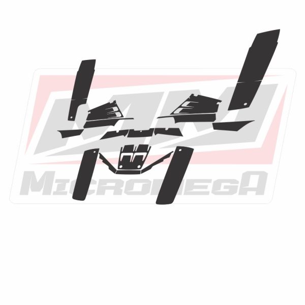Plantilla Vectorizada Yamaha Banshee 350 (87-12)