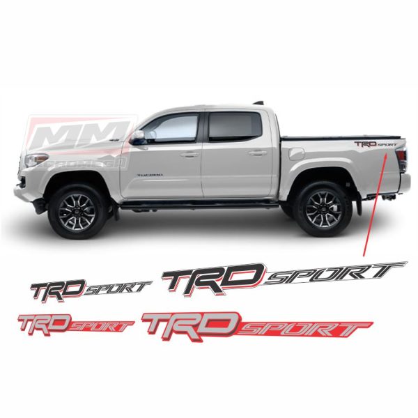 Calcas Calcomanias Stickers Toyota Tacoma Trd Sport 16-23