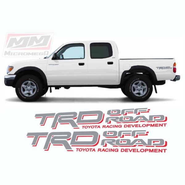 Calcas Sticker Calcomanias Toyota Tacoma Off Road 99-04