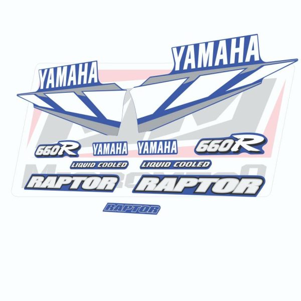 Calcas Sticker Calcomanias Yamaha Raptor 660 2001