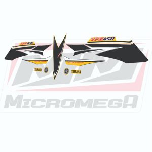 Calcas Sticker Calcomanias Yamaha Yfz450 2005 amarilla