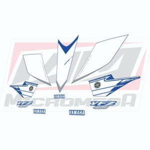 Calcas Sticker Calcomanias Yamaha Yfz450 2007 azul