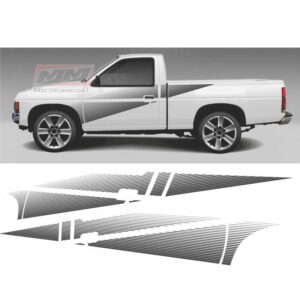 cCalcas Sticker Calcomanias Nissan D21 Hardbody 1988 sencilla
