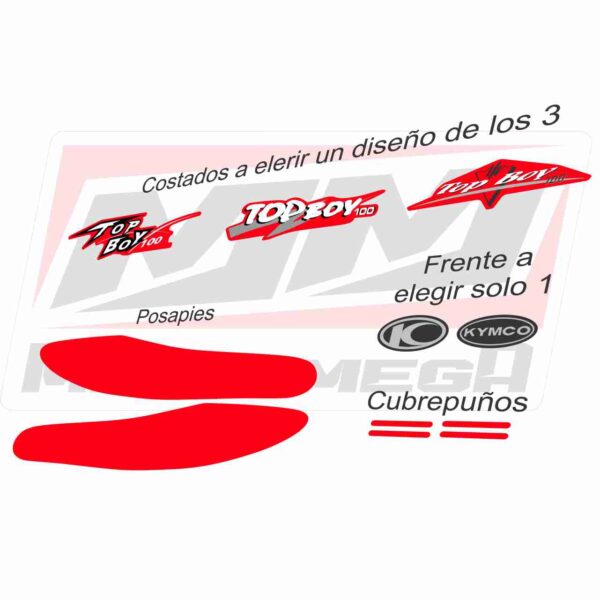 kymco top boy 100 2 tiempos