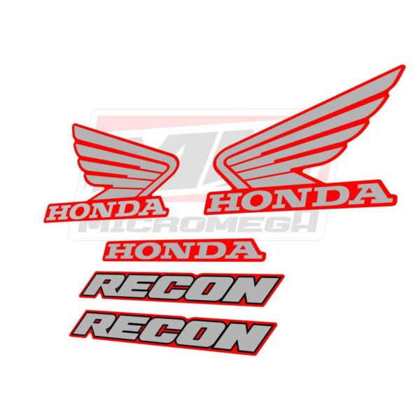 Calcas Sticker Calcomanias Honda Recon 250 2011...15