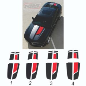 chevrolet camaro 45 aniversario 10-15 cofre y cajuela