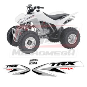 honda trx 250 ex 2009 blanca