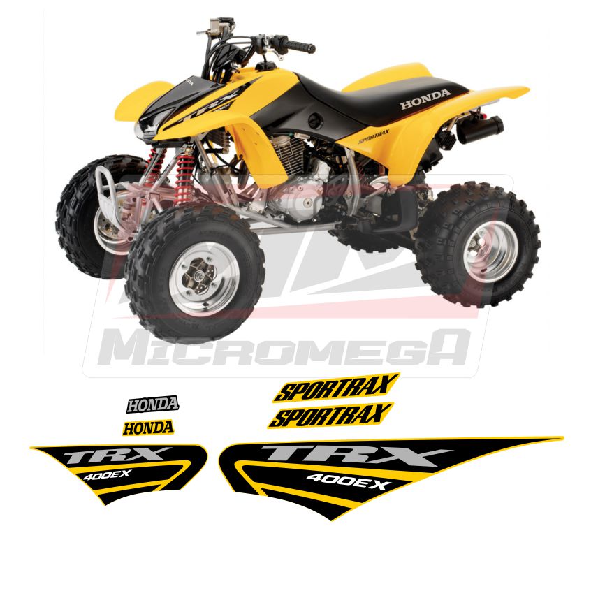 honda trx 400 ex 2005 amarilla