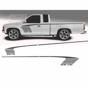 Calcas Sticker Calcomanías Nissan D21 Hardbody 1995 Se V6 King Cab