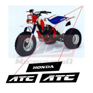 plantilla aciento honda atec 250x 86-87