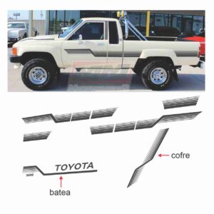 toyota pickup sr5 cabina y media 1988