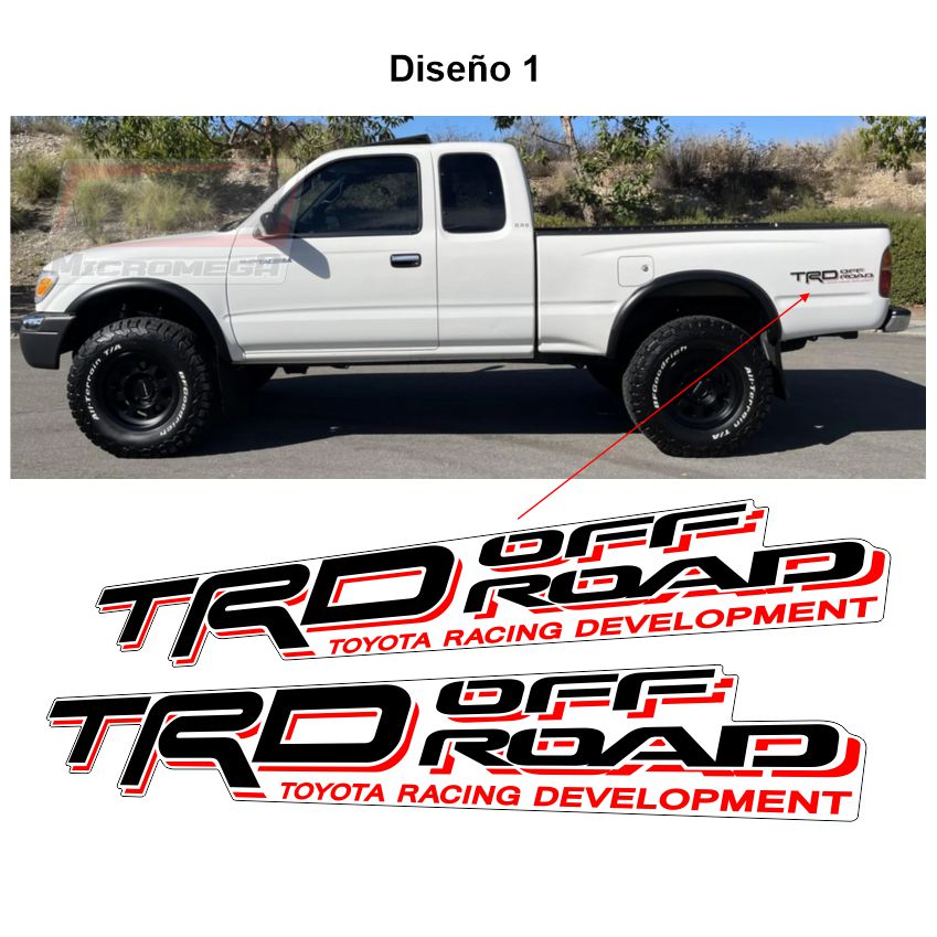 toyota tacoma trd off road 99-04 negro